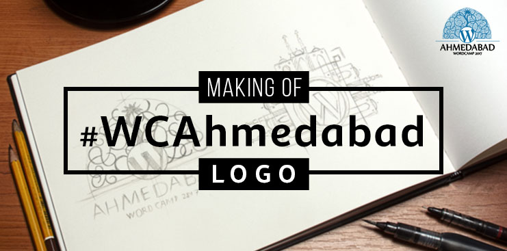Making of WCAhmedabad Logo