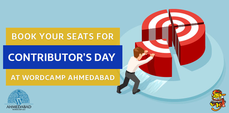 Book your seats for Contributor's Day at WordCamp Ahmedabad